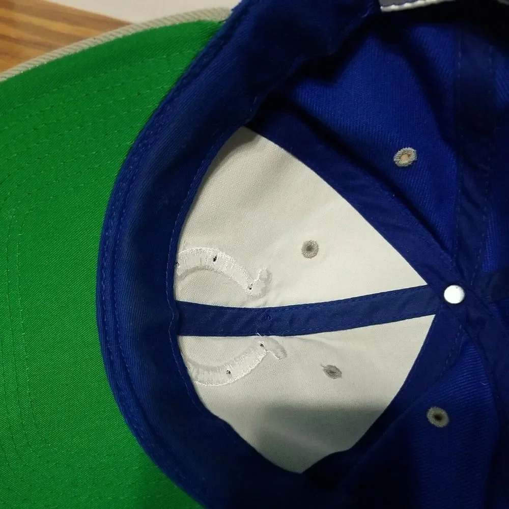 Indianapolis Colts Football Cap Hat Man's NFL‎ adjustable blue Original